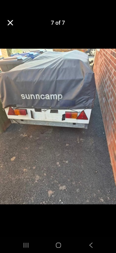 Sunncamp trailer tent 