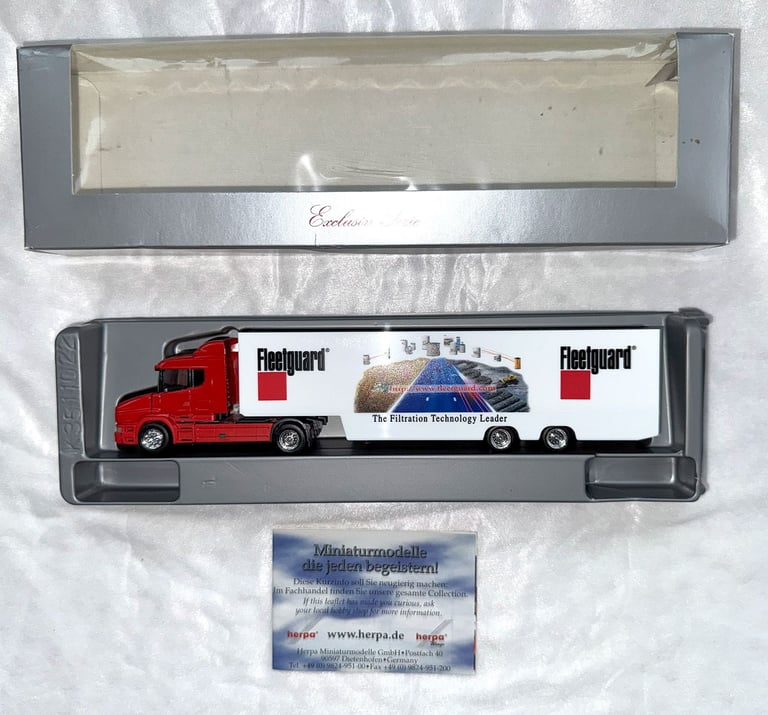 SCANIA 124L VEHICLE TRUCK MODEL VEHICLE SCALE: 1/87
