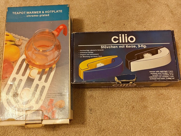 image for Food Warmers – Ceramic & Chrome | £3 Each