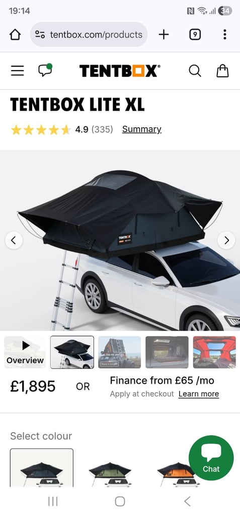 Tent Box XL Brand New in Slate 