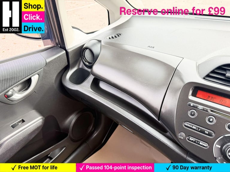 2013 Honda Jazz 1.4 i-VTEC ES Plus Hatchback 5dr Petrol CVT Euro 5 (99 ps) HATCHBACK Petrol Autom...