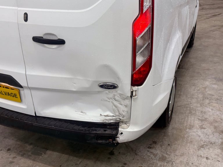 2023 Ford Transit Custom 23 Reg 300 2.0 EcoBlue 130 Panel Van L1H1 No Vat salvage damaged repaira...