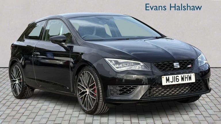2016 SEAT Leon 2.0 TSI Cupra Black 290 3dr Coupe Petrol Manual