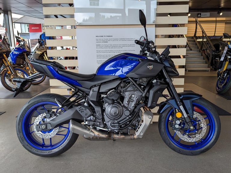 NEW Yamaha MT07 Y-AMT Auto (Icon Blue). £8,054 On The Road (No Added Fees)