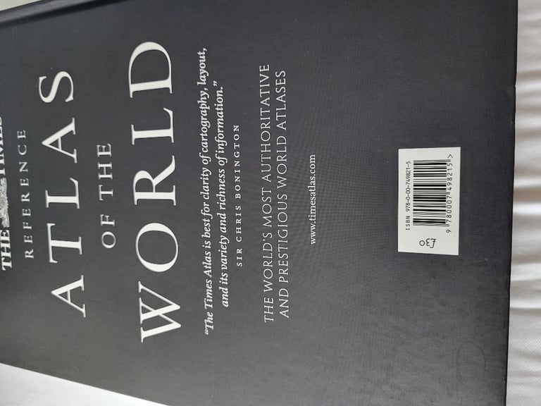 THE TIMES REFERENCE ATLAS OF THE WORLD: 