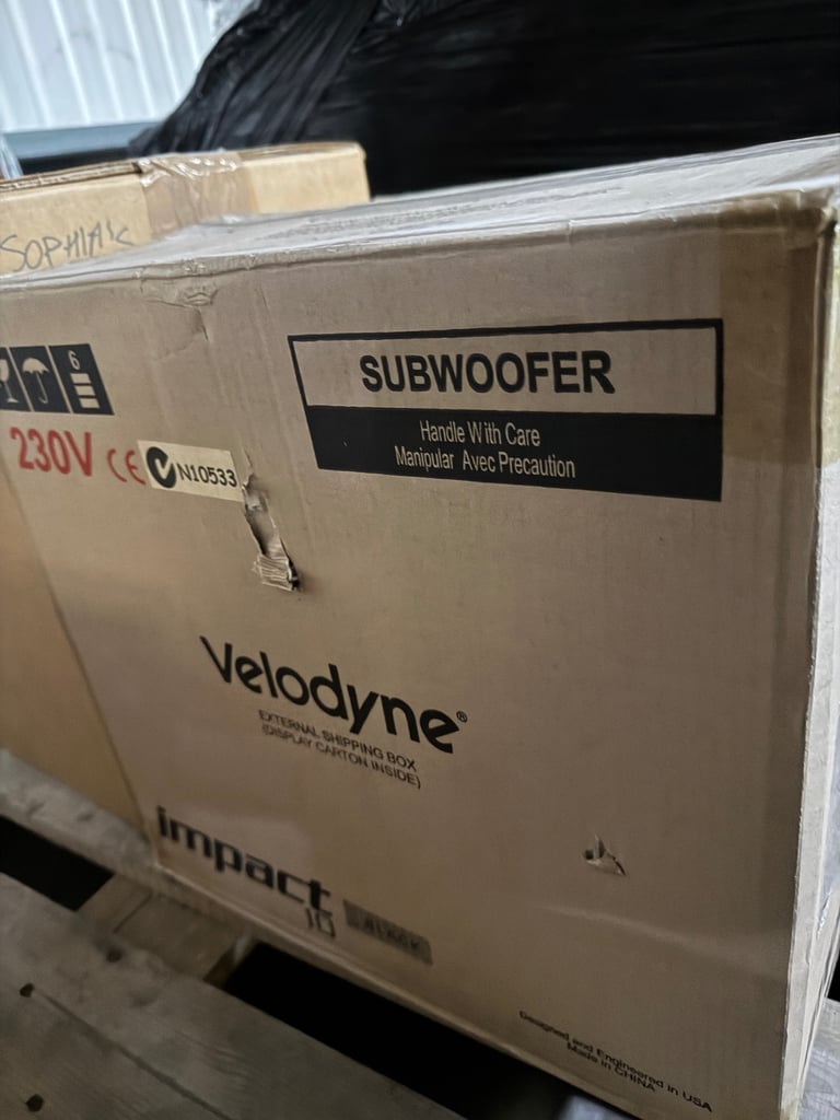 image for Velodyne Impact 80-IMP 10BE SUBWOOFER