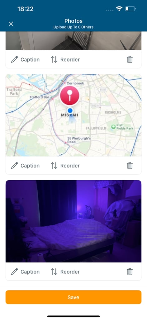 Single room 3.5m x 4m