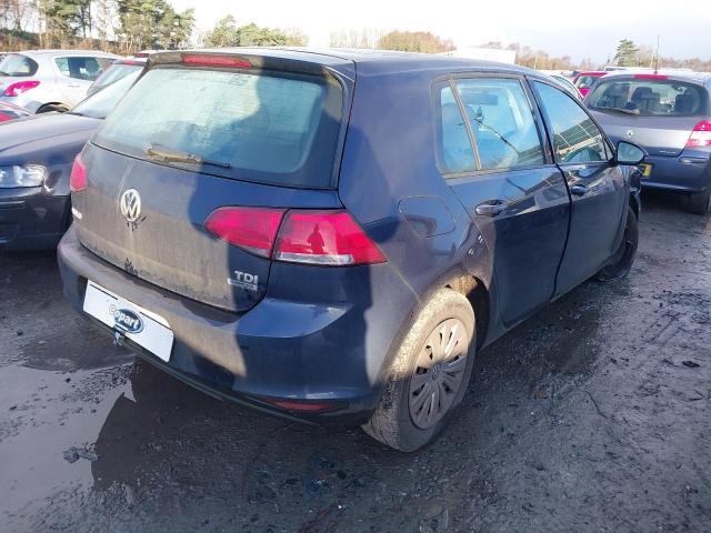 2014 VOLKSWAGEN GOLF S BLU  BREAKING SPARES AIRBAG LEATHER SEATS ALLOY DOORS AXLE HUBS