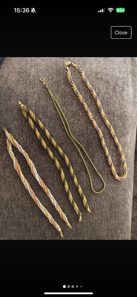 image for Bracelet / necklace strings for pendants and charms 