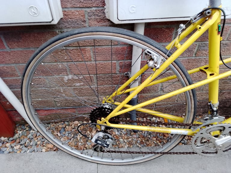 Rare Vintage Ladies F W Evans Reynolds 531 Mixte Frame Road Racing Bike Bicycle
