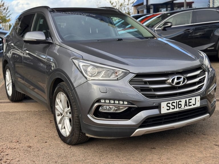 2016 Hyundai Santa Fe 2.2 CRDi Blue Drive Premium SE SUV 5dr Diesel Auto 4WD Euro 6 (s/s) (7 Seat...