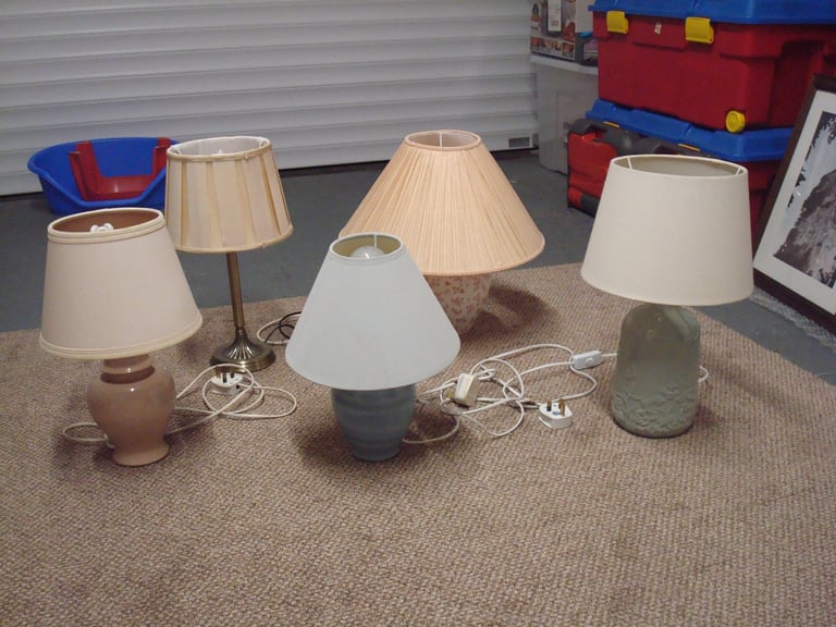 BEDSIDE LIGHTS OR SIDE LIGHTS VARIOUS STYLES