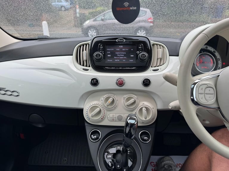 2018 Fiat 500 1.2 Lounge 3dr Dualogic HATCHBACK PETROL Automatic