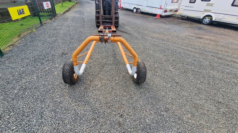 Quad atv tractor log tree hauler trailer with winch 