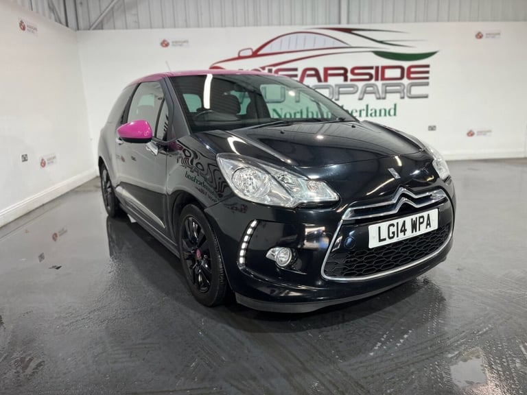 2014 Citroen DS3 1.6 e-HDi Airdream DStyle Pink Hatchback 3dr Diesel Manual Euro 5 (s/s) (90 Hatc...