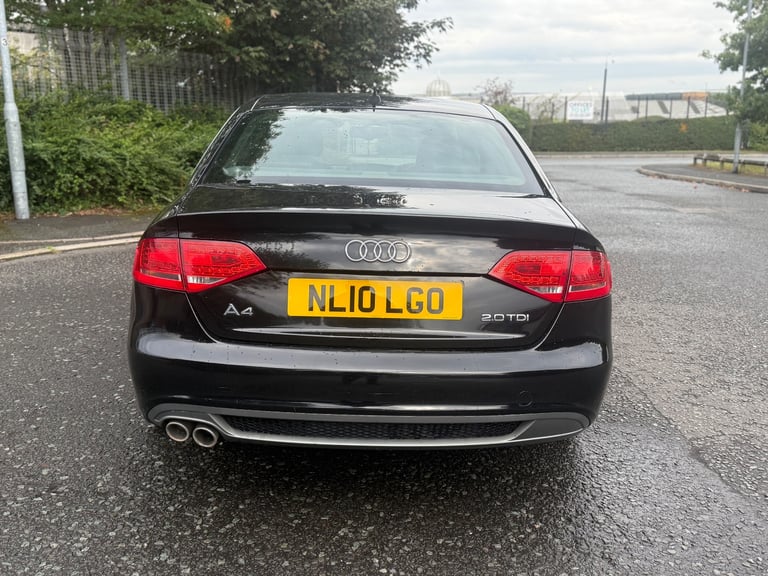 Audi, A4, Saloon, 2010, Manual, 1968 (cc), 4 doors