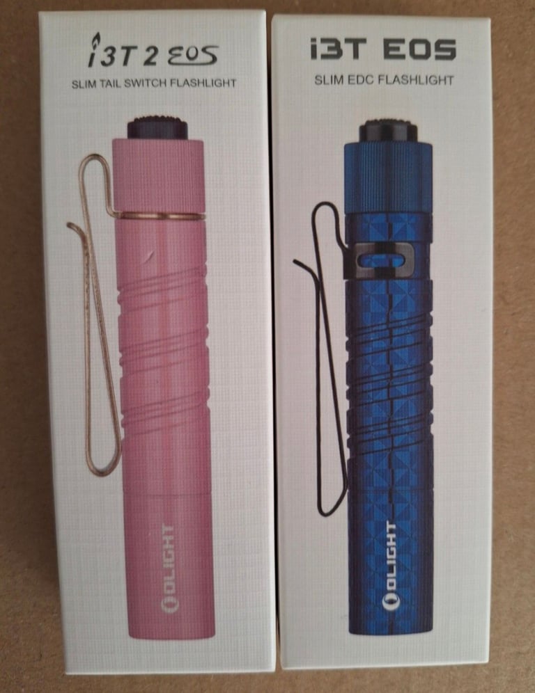 Olight and Klarus torch collection all types available brand new will post very rare 