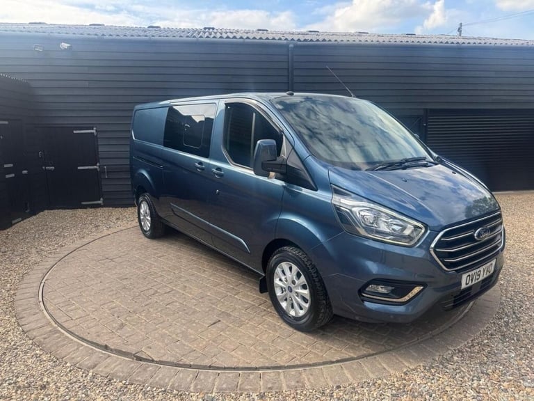 2019 Ford Transit Custom 2.0 300 EcoBlue Limited Crew Van Double Cab 5dr Diesel Auto L2 H1 Euro 6...