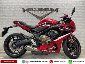 2021 ( 21 PLATE ) HONDA CBR 650 RA-M IN RED WITH ONLY 4061 MILES.