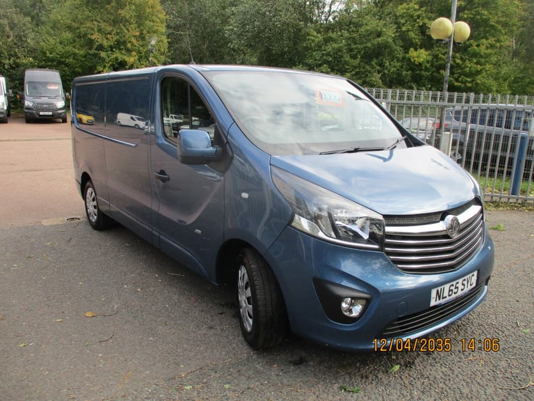 2015 Vauxhall Vivaro 2900 1.6CDTI BiTurbo 120PS ecoFLEX Sportive L2 H1 Van PANEL VAN Diesel Manual