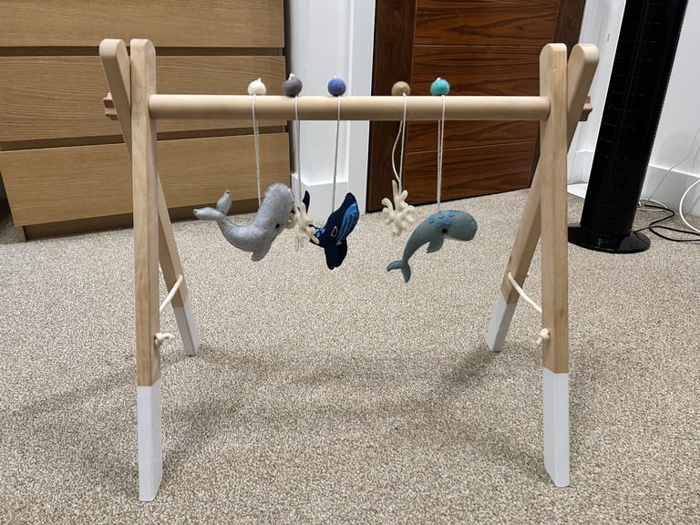 Wooden Baby Play Gym