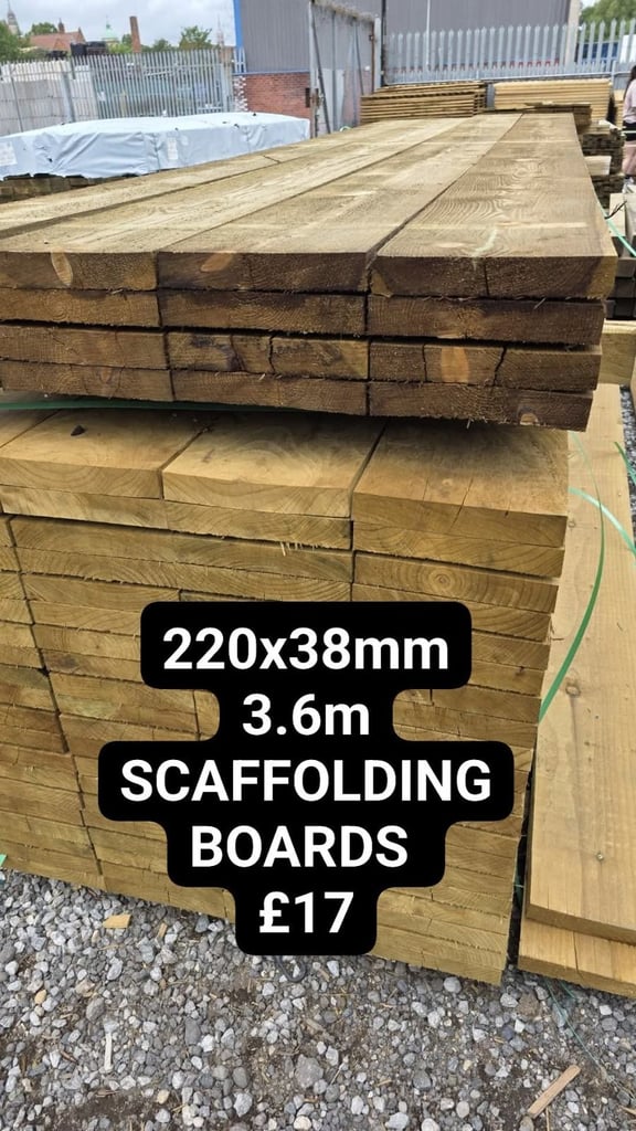 TIMBER JOISTS AND DECKING BOARDS 
