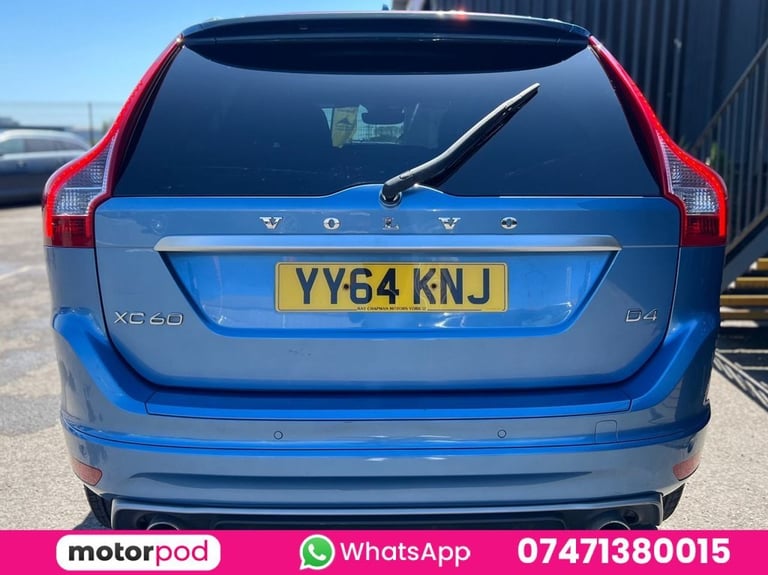 2014 Volvo XC60 2.0 D4 R-Design Lux Nav SUV 5dr Diesel Geartronic Euro 6 (s/s) (181 ps) ESTATE Di...