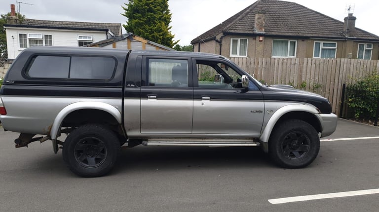 MITSUBISHI L200 2.5 TD DOUBLE CAB 4x4 4WD *NOT NAVARA HILUX  SHOGUN SPORT,  FORD RANGER
