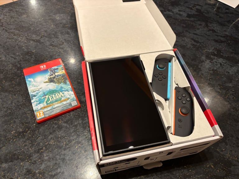 Nintendo Switch 2 with Mario World and Zelda BRAND NEW