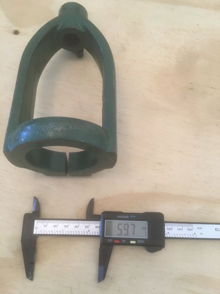 Mortice Chisel Holder For Bench Drill - 60mm Collar - For 18.6mm Diam Shanks