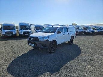 2019 ON 69 PLATE TOYOTA HILUX ACTIVE D-4D 4WD 2400CC DOUBLE CAB PICKUP ULEZ