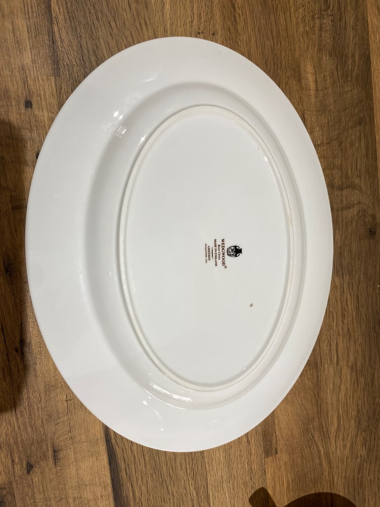 Amherst Wedgewood Oval Serving Platter