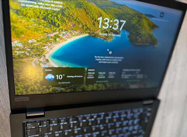 Powerful Lenovo Laptop warranty March 2026 ThinkPad L13 Gen2 Laptop 8 Cores AMD Ryzen 7 Pro