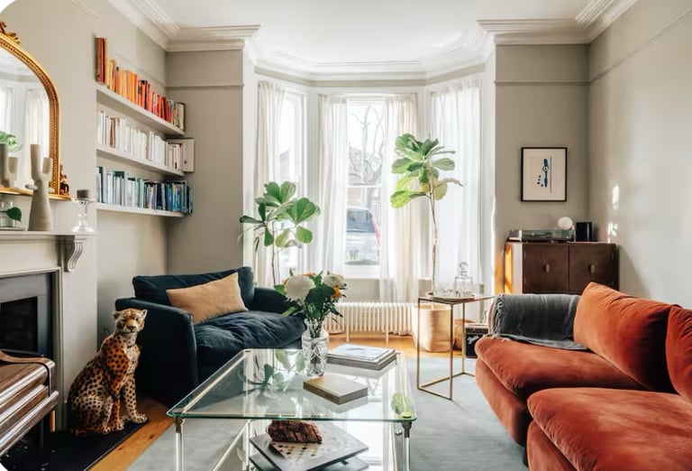 image for Glass top coffee table