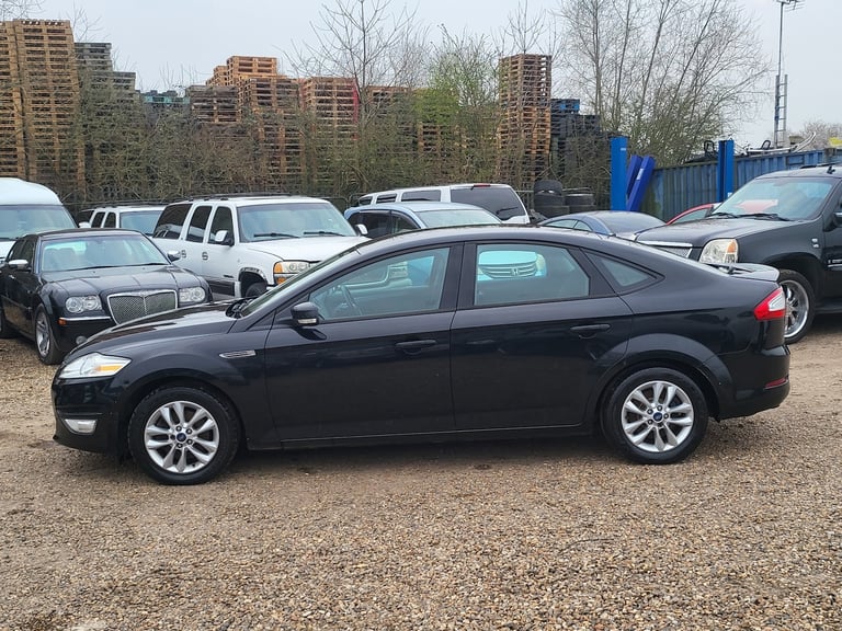 2012 FORD MONDEO 1.6 TDCi ECO ZETEC 5dr [Start Stop] BLACK £35 A YEAR ROAD TAX 