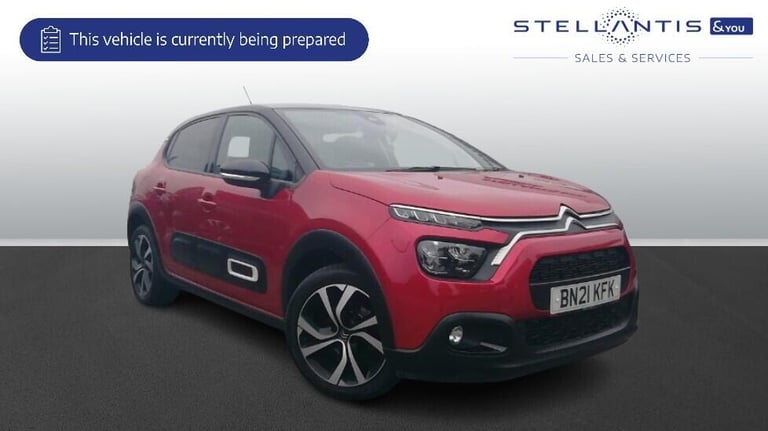 2021 Citroen C3 1.2 PureTech Shine Plus Hatchback 5dr Petrol EAT6 Euro 6 (s/s) (110 ps) Hatchback...