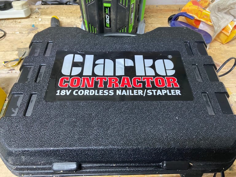 image for Clarke Contractor cordless Nailer stapler 