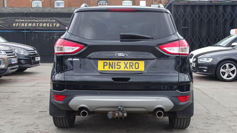 FORD KUGA 2.0 TDCi Titanium Black Manual Diesel 2015