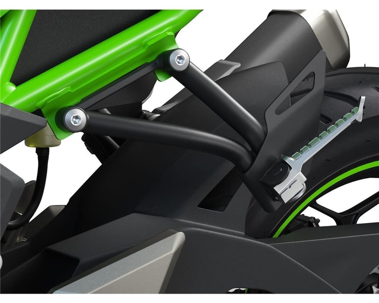 New 2026 Kawasaki Motorcycle Ninja 125 Green Grey Due November