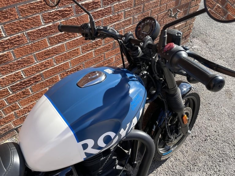 ROYAL ENFIELD HUNTER HNTR 350 E5, 72 REG 9194 MILES, ONE OWNER, 350cc RETRO B...