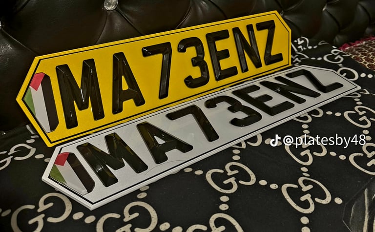 Private Reg MA73 ENZ - Perfect for MATEEN / MA TEENZ