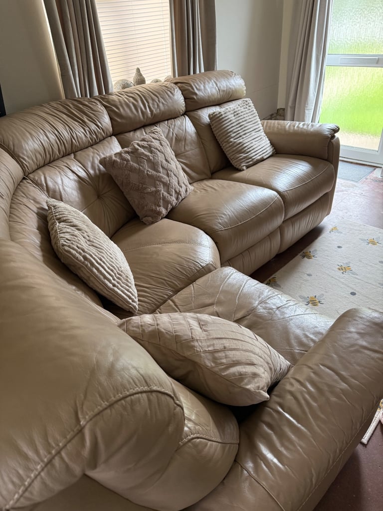 image for Leather sofa corner
