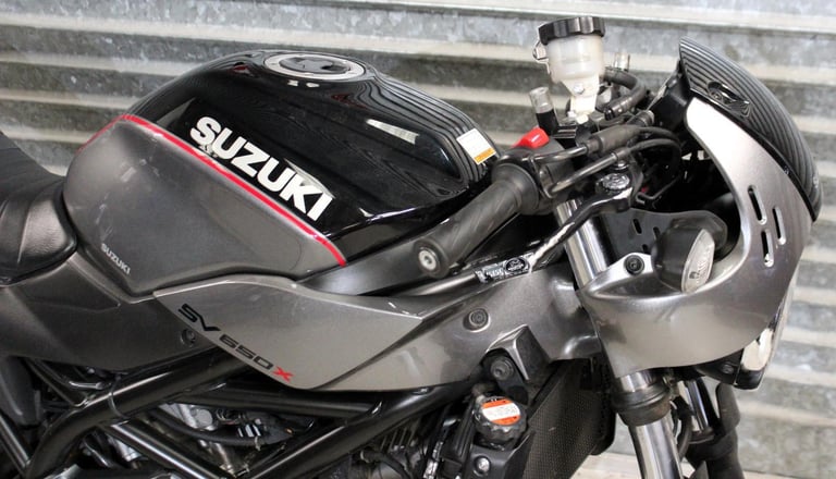 2018 18 SUZUKI SV 650 X ABS AL8 MINITWIN TRACK BIKE CAT B EXPORT 24K TRADE SALE