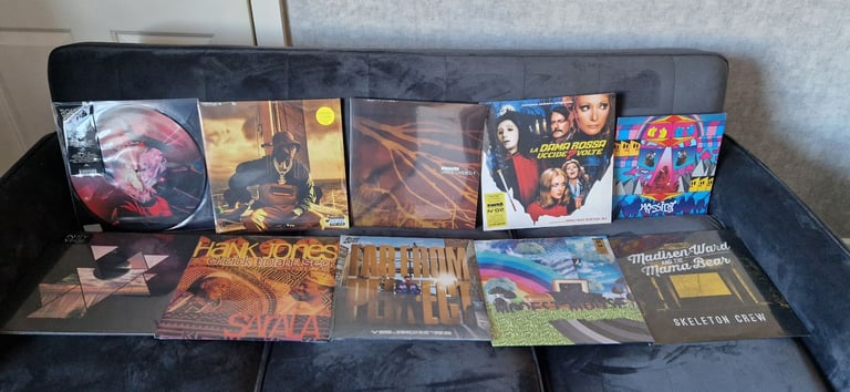 image for Job lot 10 × Sealed Vinyl LP Records All Listed
