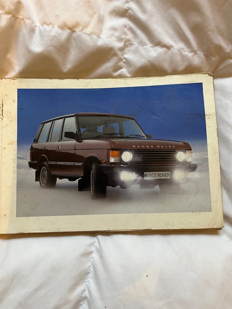 Classic Range Rover handbook