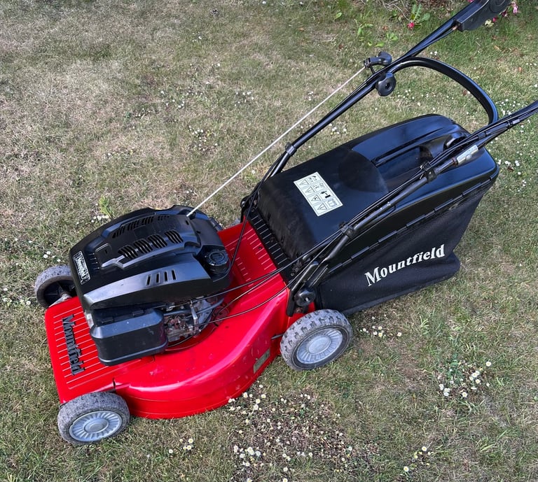 Mountfield 196cc commercial 4speed alloy lawnmower 21”cut Selfdrive mower fully serviced VGC 
