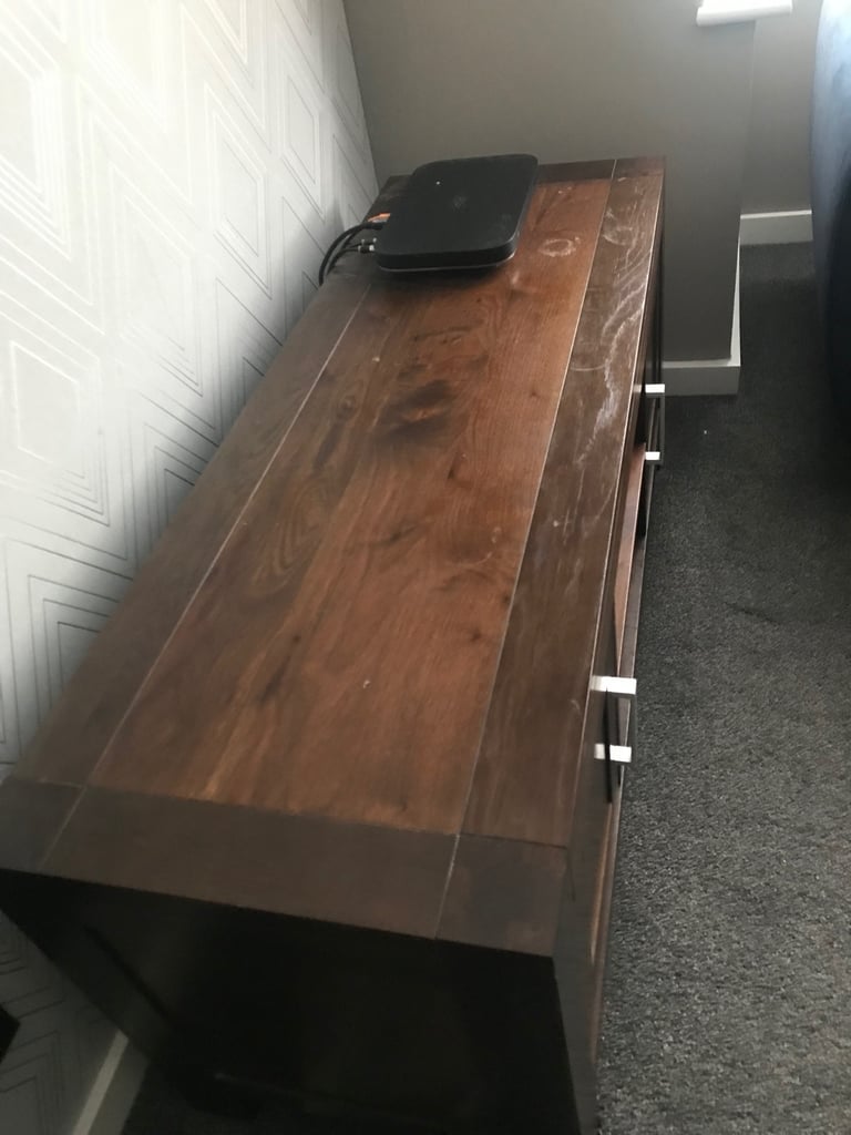 Bentley Tv Unit very good condition dark brown orange 