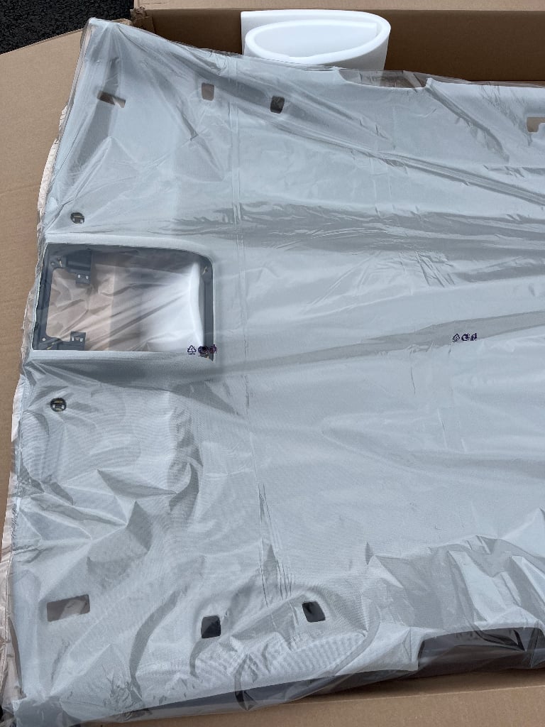 VW Golf MK7 Roof Headliner Pearl Grey 5G4867501PZA4 NEW