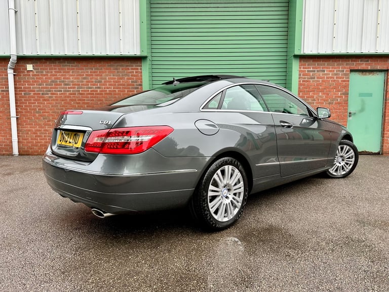 2013 (13) MERCEDES E350 CDI SE AUTO COUPE 71,000 MILES 1 OWNER 11 SERVICES 