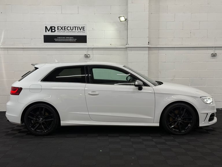 2015 65 AUDI S3 2.0 TFSI QUATTRO NAV 300BHP 4WD 3 DOOR HATCHBACK WHITE EURO 6